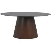 Ebuy24 Bolton eetkamertafel 90x160cm okernoot.