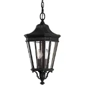 Elstead Lighting Elstead Cotswold Lane buitenlamp, hangend, E14, 2 lichtpunten, zwart