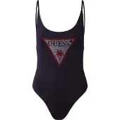 GUESS Badpak rood / zwart / zilver