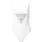 GUESS Badpak donkerblauw / rood / wit