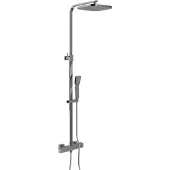 Blaufoss Cape 250 opbouw regendoucheset met mengkraan Glanzend Chroom