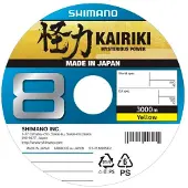 Shimano Kairiki 8, 3000 meter, geel, 0,130 mm / 8,2 kg