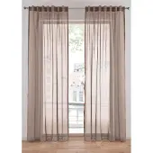 Bonprix Gordijn van lichte voile met onzichtbare lussen (1 stuk) maat H/B: 225/140 cm