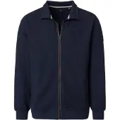 Casa Moda vest donkerblauw gebreid
