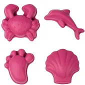 Scrunch Zandvormpjes - Rood - Opvouwbaar - Recycleerbaar