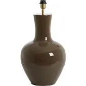 Light & Living Lampvoet Ø33x51 cm NANA glans donker bruin