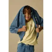 Sissy-Boy Blauw denim bomber jack | Maat: 134-140