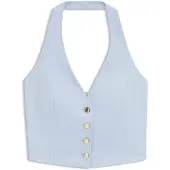 HUGO Anuna 10278070 Mouwloze Blouse