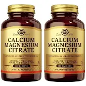 Solgar Calcium Magnesium Citraat 2x100 St Tabletten