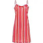 Ringella Rood roze gestreept nachthemd | Maat 46