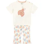 Dirkje Meisjes Kledingset - Off-white