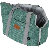 Boony Draagt.Linnenl.+Draagb.46Cm Pastel Groen