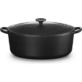 Le Creuset Tradition Stoof-/Braadpan Ovaal 29cm Lichtgrijs