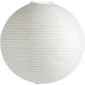 HAY kap Paper Shade, Ø 50 cm, wit – zonder snoerset Shade, wit / opaal, Woon-/ Eetkamer, Papier, Scandinavisch