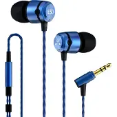 SoundMagic E50 Écouteurs à isolation intra-auriculaire - Bleu