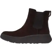 FitFlop Fit Flop Dames/Dames F-Mode Suede Flatform Chelsea Laarzen (Bruin)