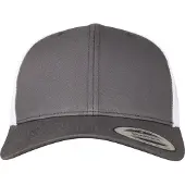 Flexfit Pet donkergrijs / wit