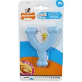 Nylabone Kauwspeelgoed Teething Chew Botvorm Kip X-small