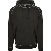 Urban Classics Sweatshirt zwart / wit