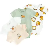 Cool Club Rompertje/body 'GARFIELD' gemengde kleuren