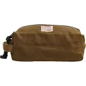 Filson Tin Cloth Toilettas Leer 23 cm grijs