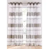 Bonprix Transparant gordijn van lichte voile (1 stuk) maat h/b: 145/144 cm