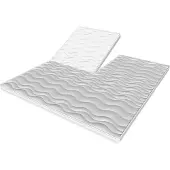 Nirwana bedden - Topdekmatras – Traagschuim Nasa Platinum Visco - Split