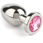 Mr.Steel Jewled Butt Plug Small