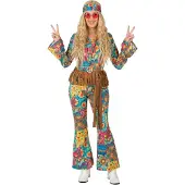 Vegaoo - Hippie dames pak