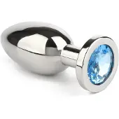 Mr.Steel Jewled Butt Plug Large