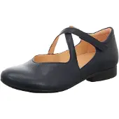 Think! Ballerina met riempjes marine