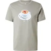 Nike Shirt 'CAFE SWOOSH MUG' blauw / karamel / olijfgroen / wit