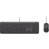 Logitech Signature Slim Combo MK620 voor zakelijk gebruik, met kabel, USB-aansluiting, schaarmecanisme, QWERTY-lay-out, grafietkleur. Inclusief muis