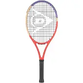 Dunlop - Tennis Racket- TRISTORM TEAM 100 G4 - Red/Peach/Purple