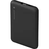dbramante1928 oplaadbaar powerbank - 10000 mAh - 20 Watt - compatibel met Apple (2.4A), PD/PPS, Apple Fast Charge, QC 3.0 - 2 aansluitingen (24-pins USB-C, USB Type A) - aansluitkabel: USB-C - zwart