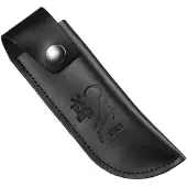 Robert Herder Lederen Schede met Riembevestinging tbv IBEX 120 mm – Zwart