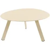 Lesli Living Bijzettafel tiki 74x60x36cm creme