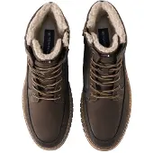 Tom Tailor Veterboots donkerbruin