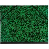 Exacompta Tekenmap Annonay met elastieken 26x33cm - A4 en 24x32cm - Groen - 541100E