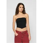 Urban Classics Top zwart / wit