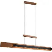 TRIO MUSTERRING RIVERA – Hanglamp – Coffee zwart – LED – Afstandsbediening – Dimbaar – Uitschuifbaar – In hoogte verstelbaar