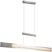 TRIO MUSTERRING RIVERA – Hanglamp – Nikkel Wit – LED – Afstandsbediening – Dimbaar – Uitschuifbaar – In hoogte verstelbaar
