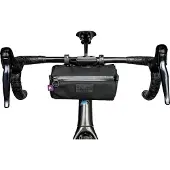 OEM Fietszak 2 liter - Donkergrijs - Robuust - Zachte binnenkant - Waterdicht - Geschikt voor gravelbikes
