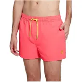 GUESS herenzwempak met neonkleurige patch