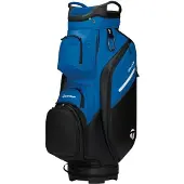 TaylorMade DeLuxe Cartbag 2026 - Zwart Blauw