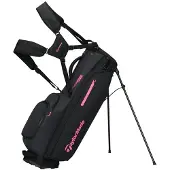 TaylorMade Flextech Standbag 2026 - Zwart Roze