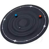 Technoline magneet klok Galaxie
