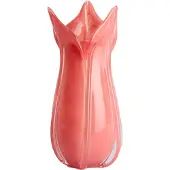 Light & Living Light&living Vaas Ø18,5x39 cm EVINA glas koraal