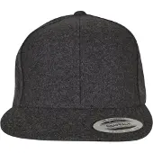 Flexfit Pet 'Melton Wool' zwart