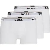 BOSS Boxershorts 'Power' camel / grijs / zwart / wit